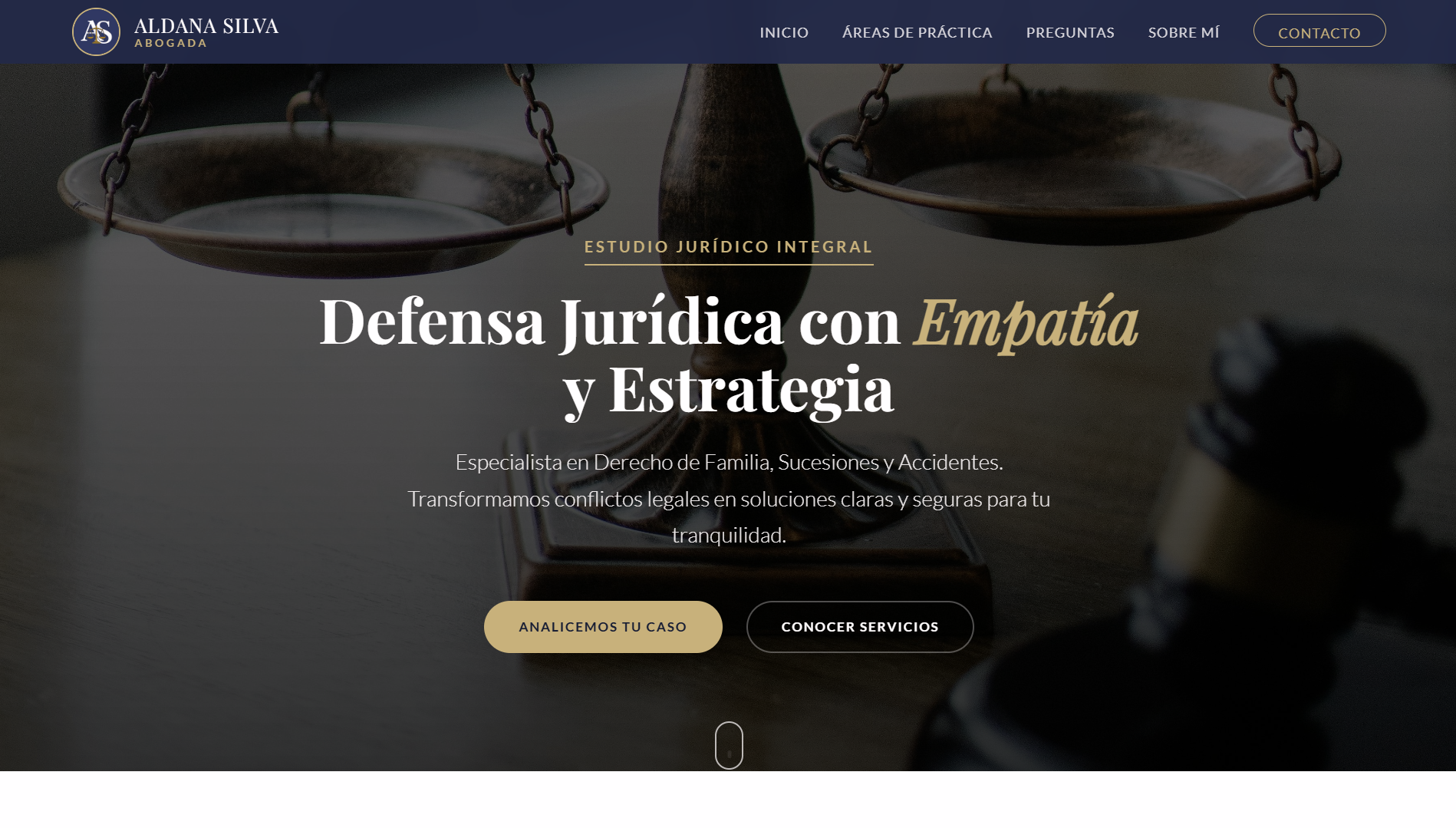 Abogada Aldana Silva Web