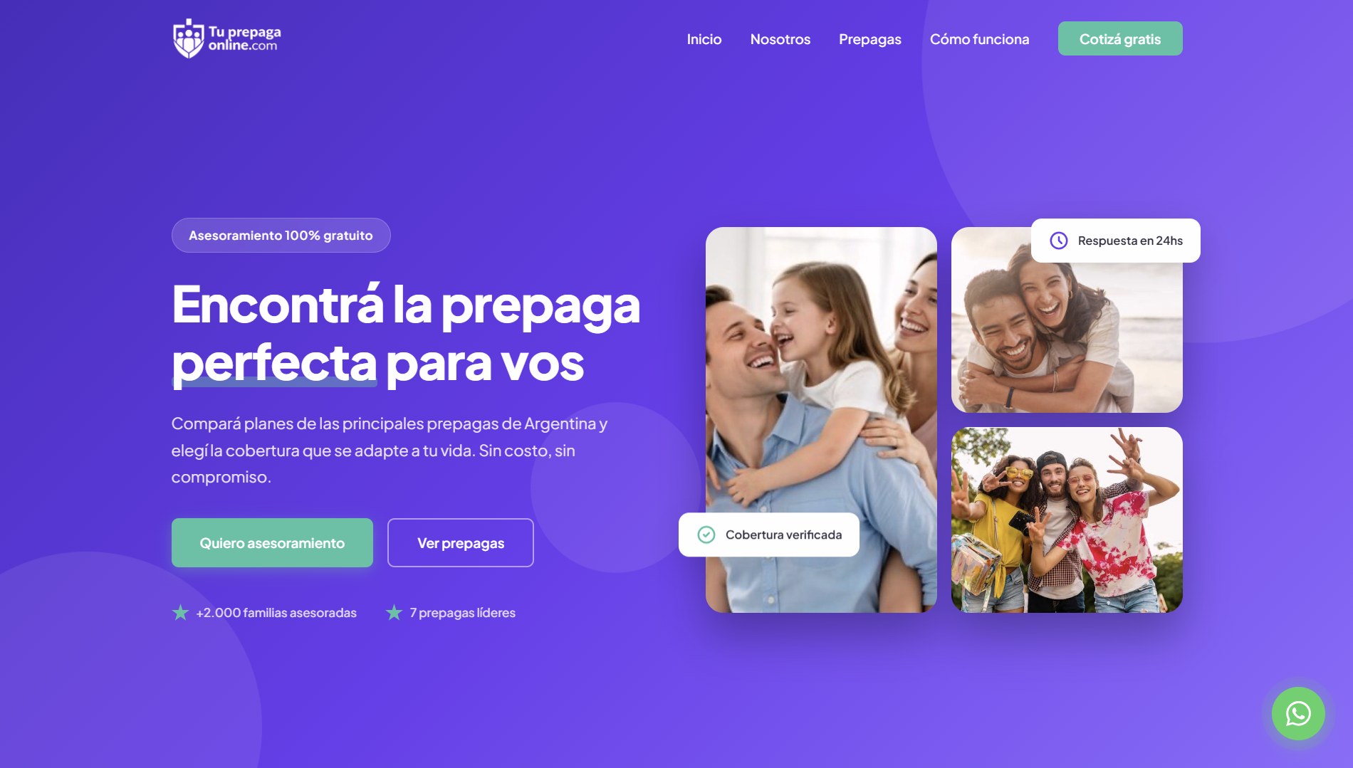 Prepaga Web