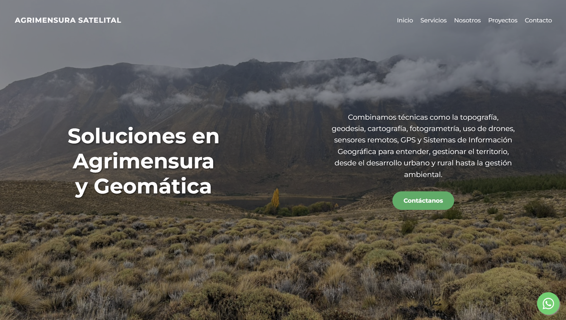 Agrimensura Satelital Web