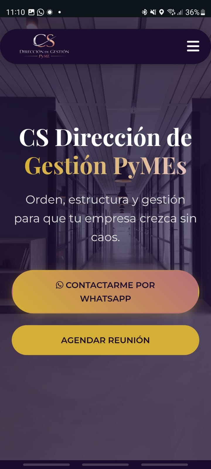 CS gestion pymes Mobile