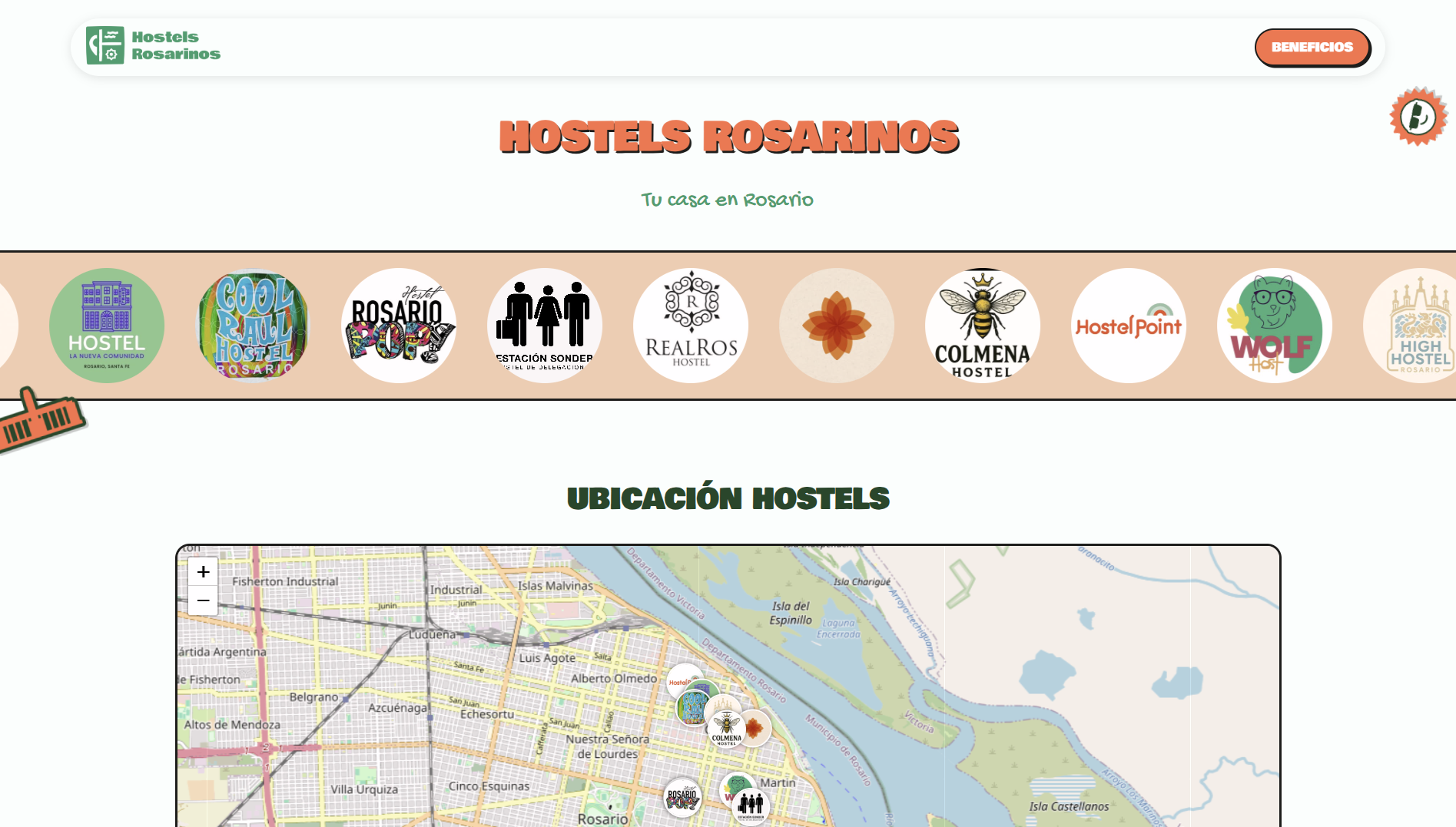 Hostels Rosario Web