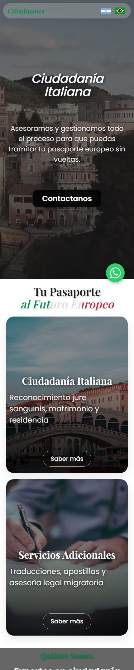 Italianos del Mundo Mobile