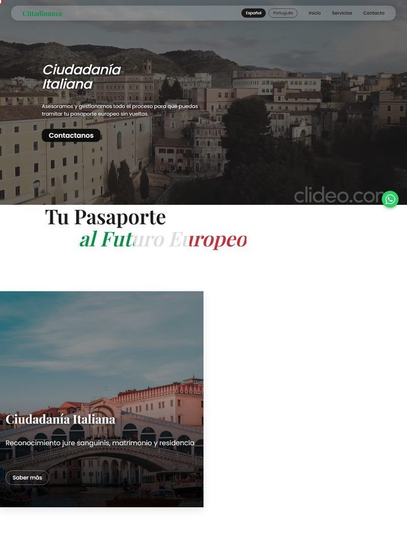 Italianos del Mundo Web