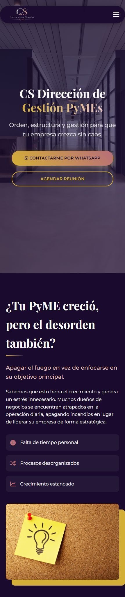 CS Gestión Pymes Mobile
