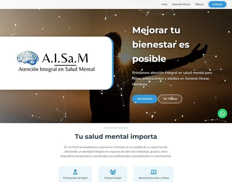Aisam Centro de Salud Web