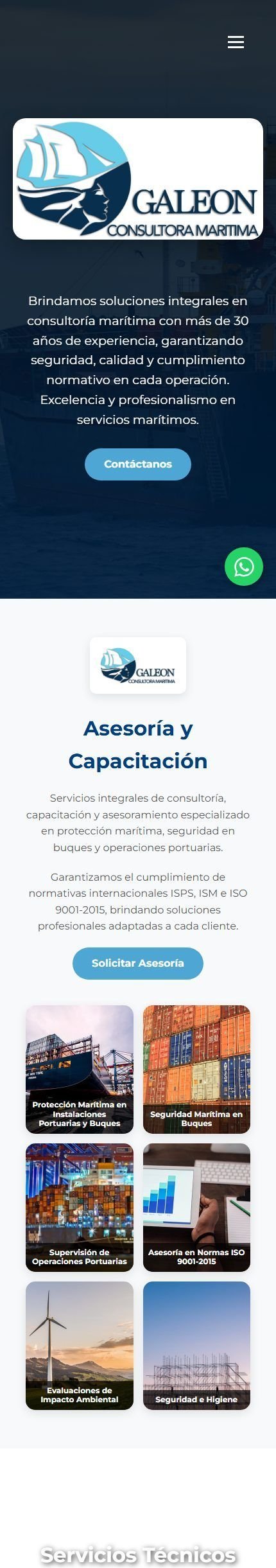 Galeón Consultora Mobile