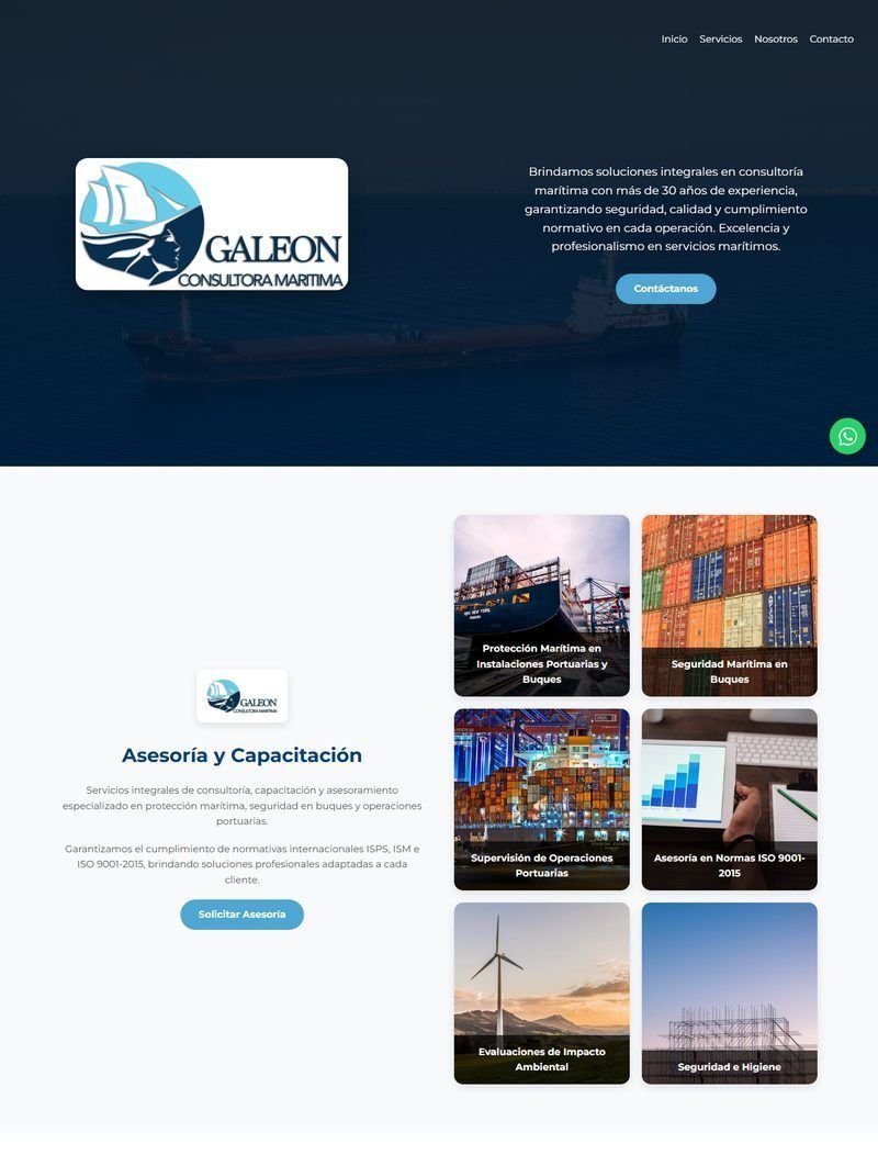 Galeón Consultora Web