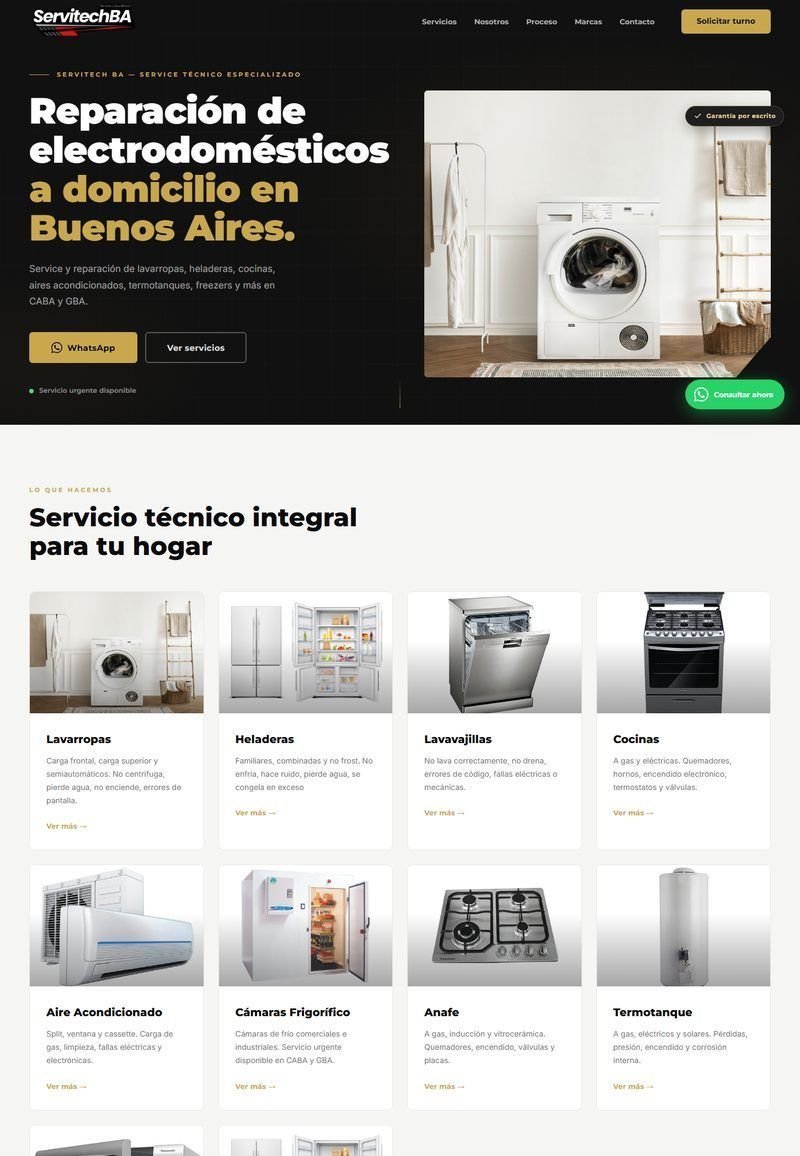 Servitech Web